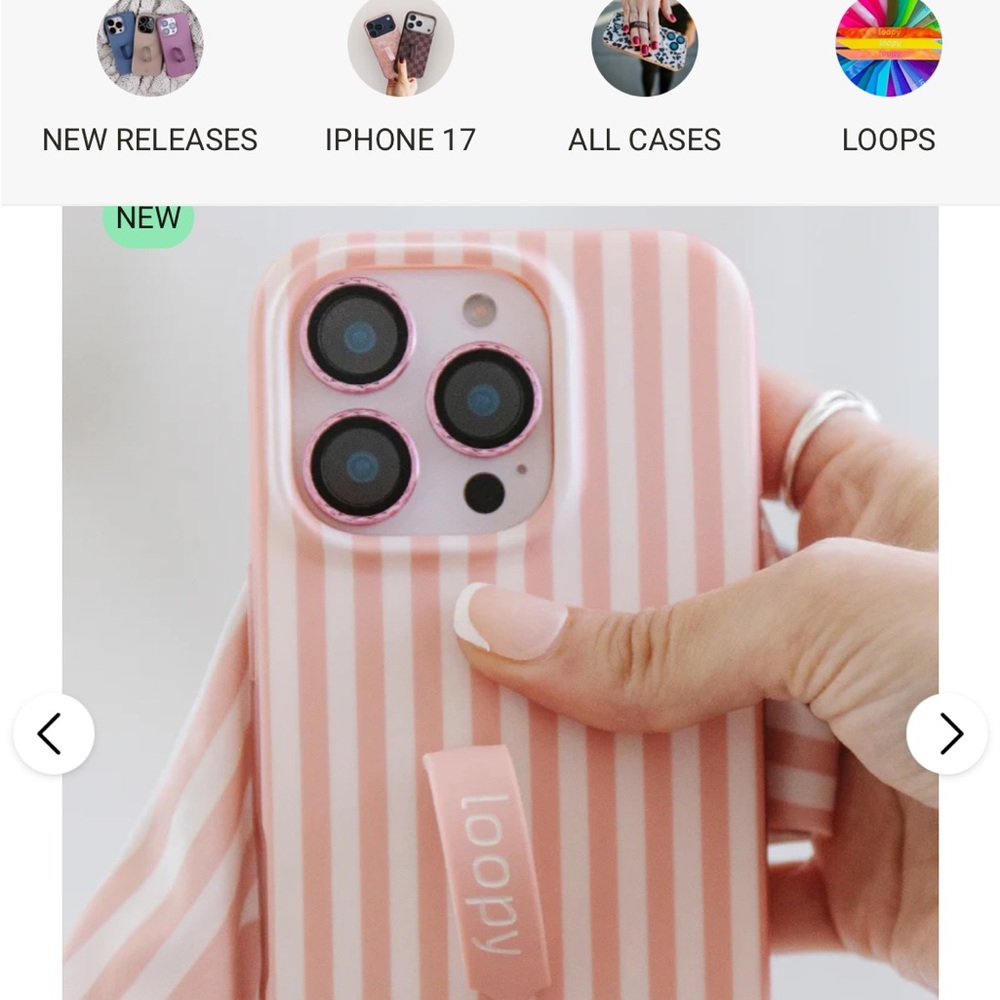 Loopy Case Terracotta Stripes
iPhone 14 Pro (6.1" Screen) / Righty - Like new!